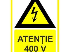 Placuta atentie 400v